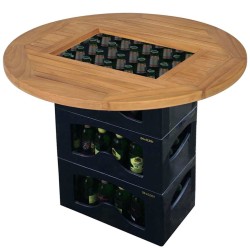 Dessus de table de bière Teck 70 cm 553058553058