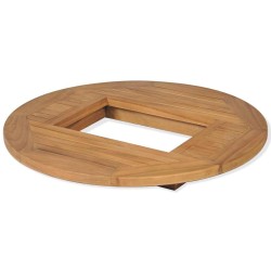 Dessus de table de bière Teck 70 cm 553058553058