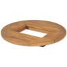 Dessus de table de bière Teck 70 cm 553058553058