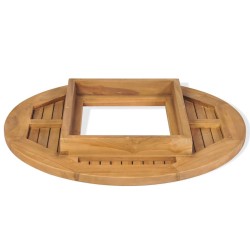 Dessus de table de bière Teck 70 cm 553058553058