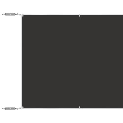 Auvent vertical Anthracite 100x800 cm Tissu oxford 553060553060