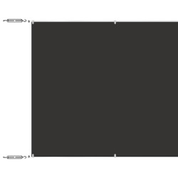 Auvent vertical Anthracite 100x1200 cm Tissu oxford 553063553063