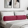 Coussins d'accent 2 pcs Bordeaux Ø 25 x 70 cm 553065553065