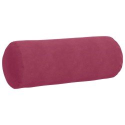 Coussins d'accent 2 pcs Bordeaux Ø 25 x 70 cm 553065553065