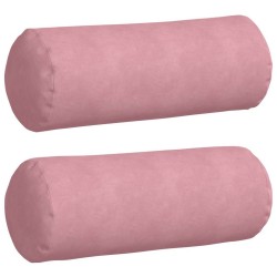Coussins d'accent 2 pcs Rose Ø 25 x 70 cm 553066553066