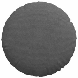 Coussins de siège 2 pcs Gris foncé Ø50 x 19 cm 553074553074