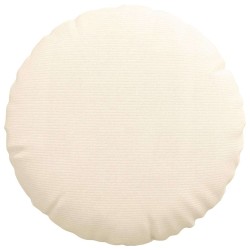 Coussins de siège 2 pcs Crème Ø50 x 19 cm 553078553078