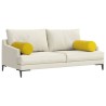 Coussins d'accent 2 pcs Jaune Ø 25 x 70 cm 553082553082