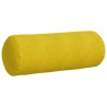 Coussins d'accent 2 pcs Jaune Ø 25 x 70 cm 553082553082