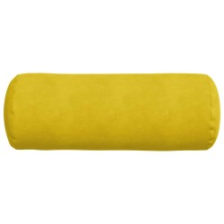 Coussins d'accent 2 pcs Jaune Ø 25 x 70 cm 553082553082