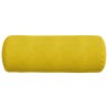 Coussins d'accent 2 pcs Jaune Ø 25 x 70 cm 553082553082