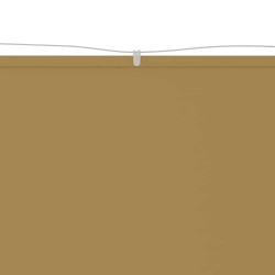 Auvent vertical Beige 180x1000 cm Tissu oxford 553085553085