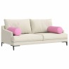 Coussins d'accent 2 pcs Rose Ø 25 x 70 cm tissu 553086553086
