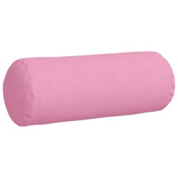 Coussins d'accent 2 pcs Rose Ø 25 x 70 cm tissu 553086553086
