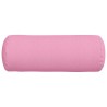 Coussins d'accent 2 pcs Rose Ø 25 x 70 cm tissu 553086553086