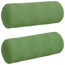 Coussins d'accent 2 pcs Vert clair Ø 25 x 70 cm 553090553090