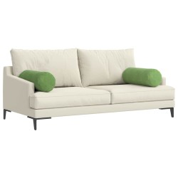 Coussins d'accent 2 pcs Vert clair Ø 25 x 70 cm 553090553090