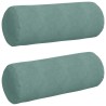 Coussins d'accent 2 pcs Vert Mer Ø 25 x 70 cm 553091553091