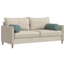 Coussins d'accent 2 pcs Vert Mer Ø 25 x 70 cm 553091553091