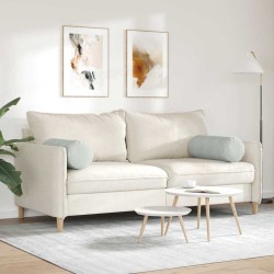 Coussins d'accent 2 pcs Gris clair Ø 25 x 70 cm 553093553093