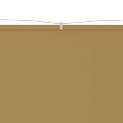 Auvent vertical Beige 100x800 cm Tissu oxford 553096553096