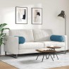 Coussins d'accent 2 pcs Bleu Ø 25 x 70 cm 553097553097