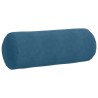 Coussins d'accent 2 pcs Bleu Ø 25 x 70 cm 553097553097