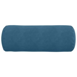 Coussins d'accent 2 pcs Bleu Ø 25 x 70 cm 553097553097
