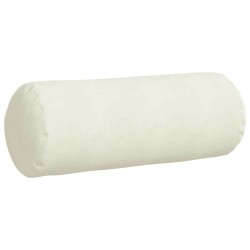 Coussins d'accent 2 pcs Crème Ø 25 x 70 cm 553100553100
