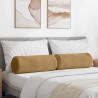 Coussins d'accent 2 pcs Marron Ø 25 x 70 cm 553103553103