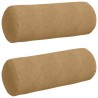 Coussins d'accent 2 pcs Marron Ø 25 x 70 cm 553103553103