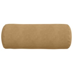 Coussins d'accent 2 pcs Marron Ø 25 x 70 cm 553103553103