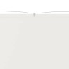 Auvent vertical Blanc 100x1200 cm Tissu oxford 553106553106