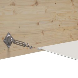 Auvent vertical Blanc 100x1200 cm Tissu oxford 553106553106