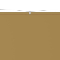 Auvent vertical Beige 60x800 cm Tissu oxford 553110553110