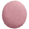 Coussins de siège 2 pcs Rose Ø 80 x 29 cm Velours 553113553113
