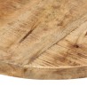Dessus de table Bois de manguier solide Rond 25-27 mm 40 cm 553116553116