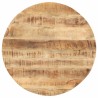 Dessus de table Bois de manguier solide Rond 15-16 mm 50 cm 553117553117