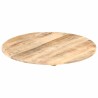 Dessus de table Bois de manguier solide Rond 15-16 mm 50 cm 553117553117