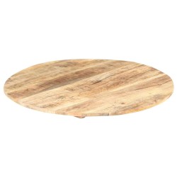 Dessus de table Bois de manguier solide Rond 15-16 mm 50 cm 553117553117