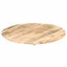 Dessus de table Bois de manguier solide Rond 15-16 mm 50 cm 553117553117