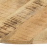 Dessus de table Bois de manguier solide Rond 15-16 mm 70 cm 553122553122