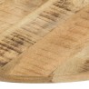 Dessus de table Bois de manguier solide Rond 15-16 mm 80 cm 553123553123