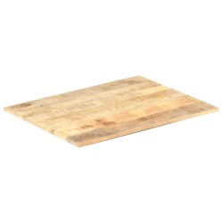 Dessus de table Bois de manguier solide 15-16 mm 90x60 cm 553126553126