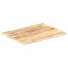 Dessus de table Bois de manguier solide 15-16 mm 90x60 cm 553126553126