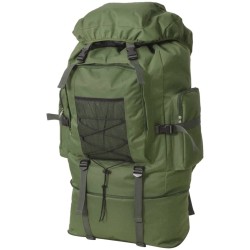 Sac à dos en style d'armée XXL 100 L Vert 553127553127