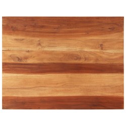 Dessus de table bois massif d'acacia 15-16 mm 70x90 cm 553129553129