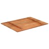 Dessus de table bois massif d'acacia 15-16 mm 70x90 cm 553129553129