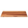 Dessus de table bois massif d'acacia 15-16 mm 80x80 cm 553130553130