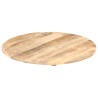 Dessus de table Bois de manguier solide Rond 15-16 mm 40 cm 553131553131